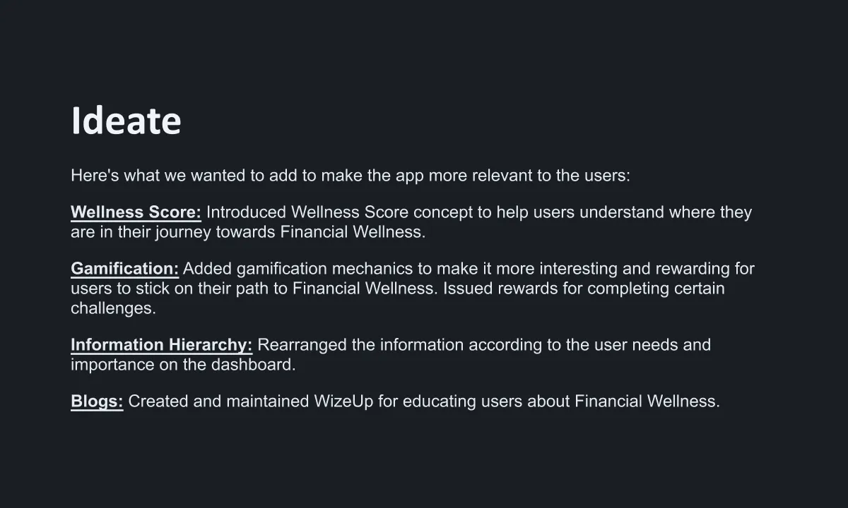 Wizely User Journey